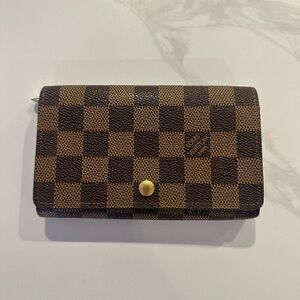 Louis Vuitton Brown Checkered Wallet